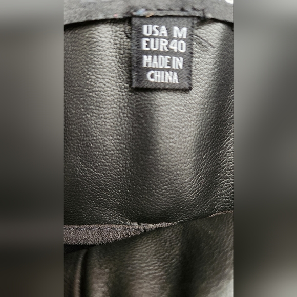 Lucy Paris Faux Leather Paperbag-Waist Pants - 100% Exclusive - Picture 8 of 8